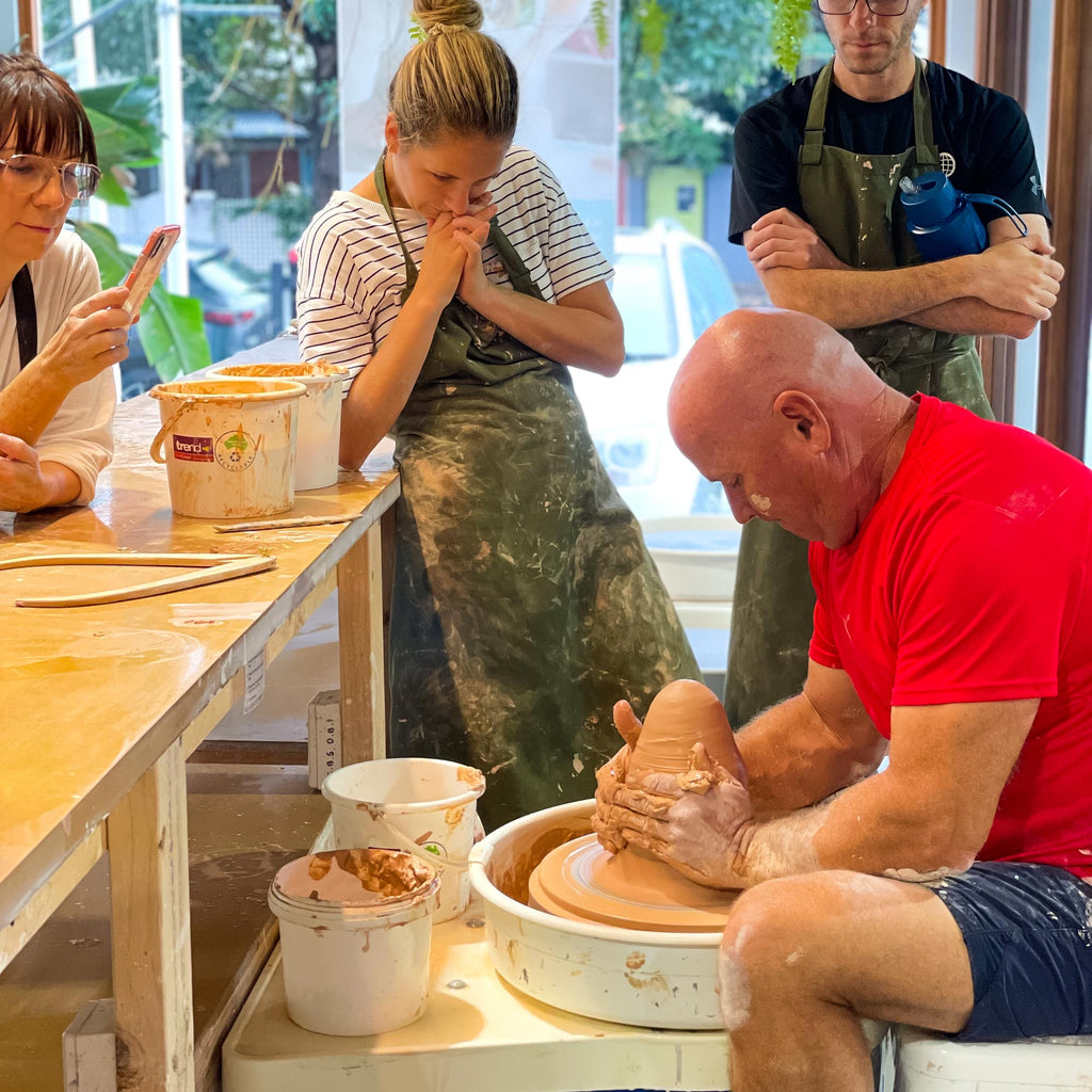 Advanced Wheel Throwing Workshop - ClayGround Group