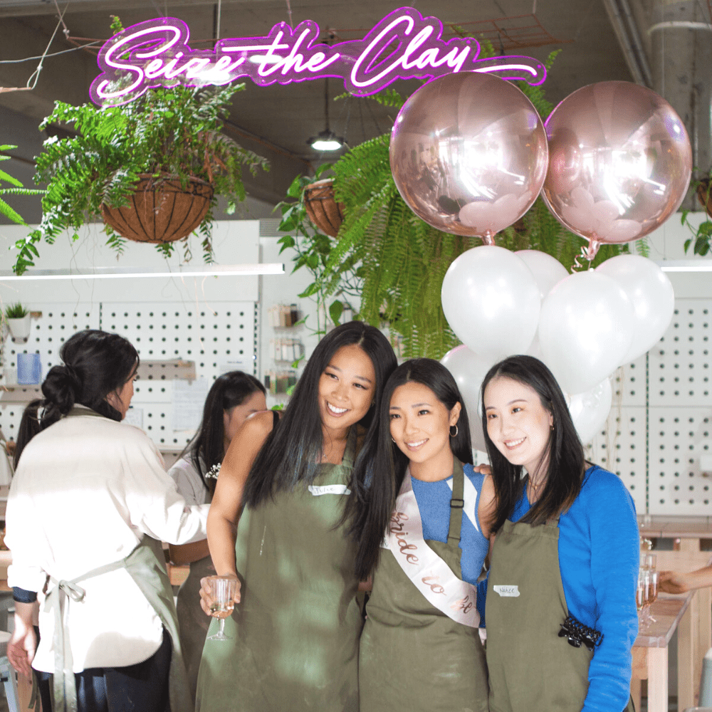 Hens Party Pottery Class - ClayGround Group