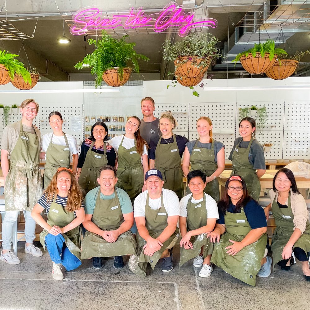 Team Building Pottery Event - ClayGround Group