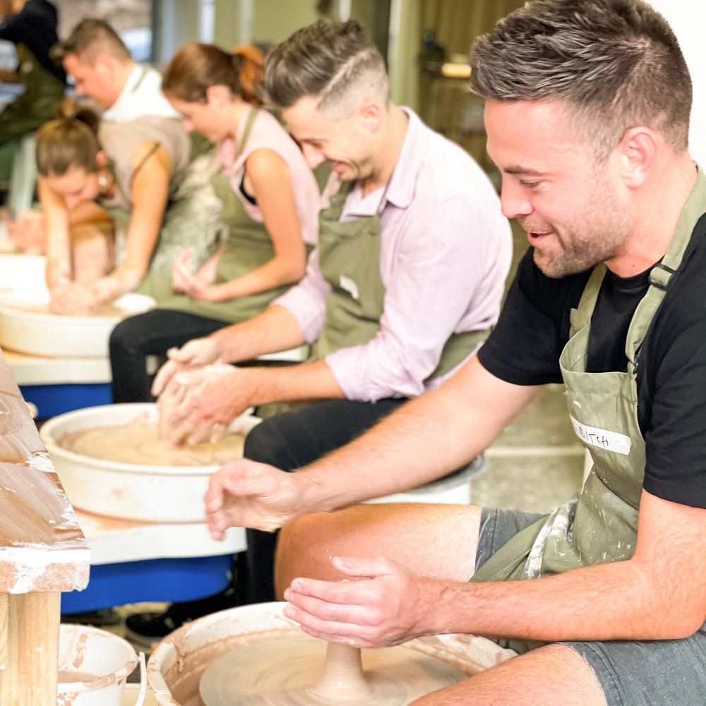 Team Building Pottery Event - ClayGround Group